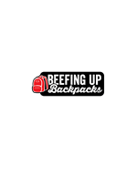 Beefing Up Backpacks Logo